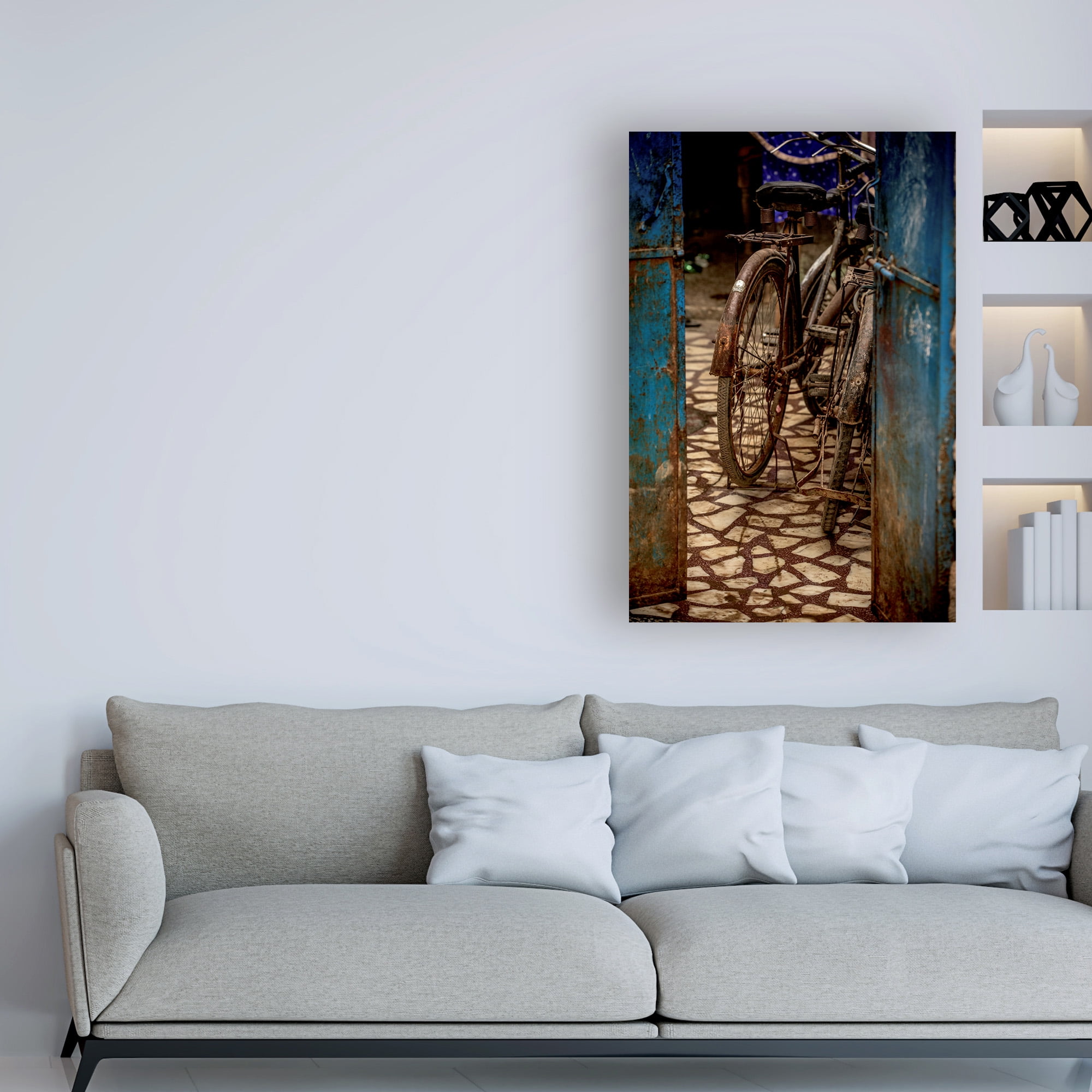 Trademark Fine Art 'Bike 3 Photo' Canvas Art by Dan Ballard
