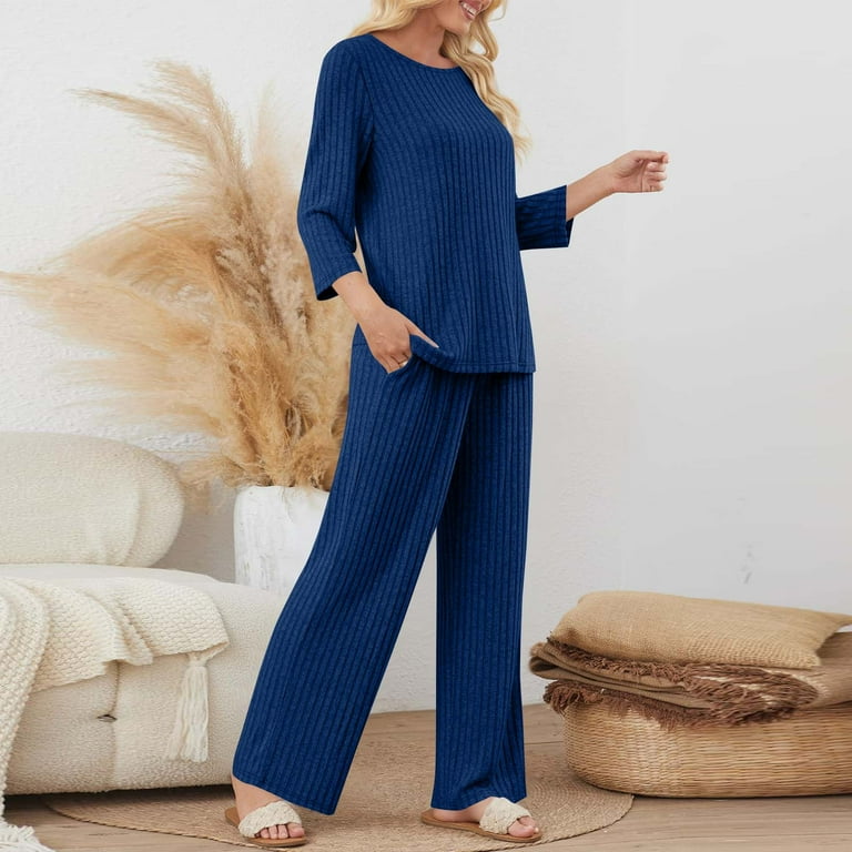 zfwon Lounge Wear Sets for Women UK Pyjamas Set Nightwear Ladies