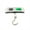 Hook style, variant on Portable Scale Digital LCD Display 110lb/50kg Electronic Luggage Hanging Suitcase Travel Weighs Baggage Bag Weight Balance Tools