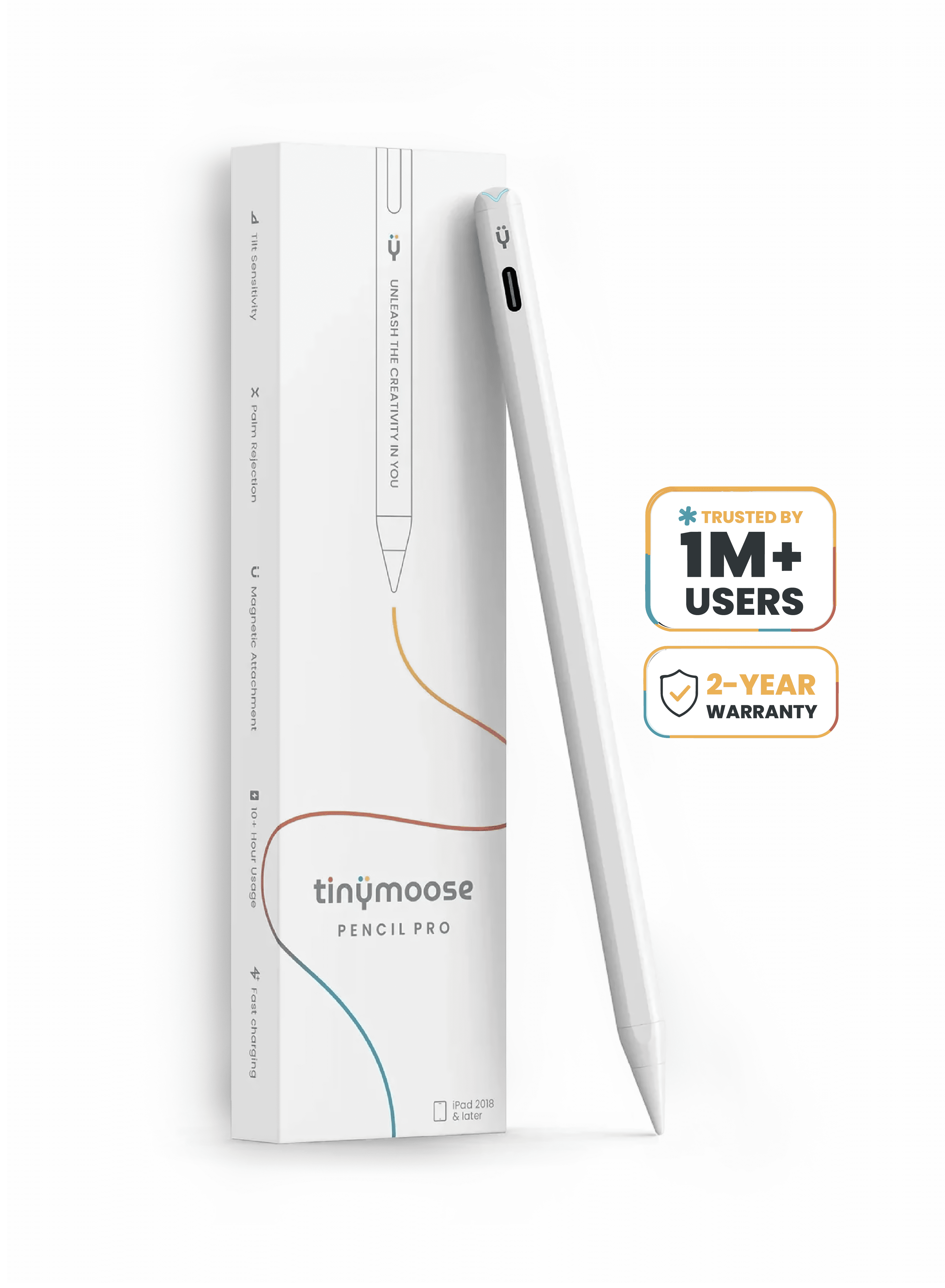 Logitech, Stylus Pen, Silver, Digital Drawing, iPad - Walmart.com