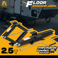 thumbnail image 2 of Magshion 2.5 Ton Scissor Jack Set of 2, 5000lbs Heavy Duty Car Jack Lift Kit with Handle, RV Trailer Stabilizer Leveling Scissor Jacks Set, Black, 2 of 10