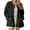 Black, variant on Gytharion Sherpa Fleece Jackets for Women Soft Comfy Long Sleeve Open Front Fuzzy Coat Fashion Solid Winter Plush Warm Coat Lightweight Loose Cardigan Outerwear with Pockets