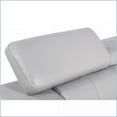 thumbnail image 5 of Modern 3-Person Top Grain Italian Leather Sofa for Living Room with Reinforced Frame | Light Gray | Tight Back | Top Grain Leather, 5 of 10