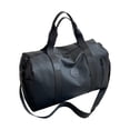 thumbnail image 1 of Bolsa de viaje multifuncional con compartimento para zapatos, ideal para viajes de vacaciones. Negro, 1 of 9