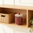 thumbnail image 6 of YFGEFTR Plastic Candy Dish with Airtight Lid, Clear Cookie Storage Containers Canisters, for Sugar Tea Coffee Snacks, 6 of 6