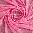 thumbnail image 2 of Zelouf Version 1 Irid Sequin Span Mesh  , Sewing, DIY, Crafts Fabric by the Yard, Flamingo/hot Pink, 1 Yard, 2 of 3