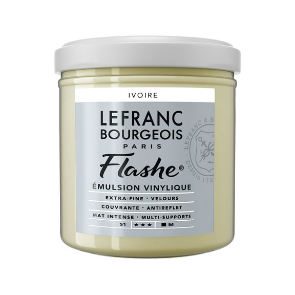 Lefranc & Bourgeois Flashe Matte Artist's Color, 125ml, Ivory