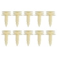 thumbnail image 1 of Graflsoa 10-Piece Light Yellow Nylon Front Door Panel Clips for GM Vehicles - OEM 10153057 Replacement, 12.1x11.6x2cm, 1 of 6