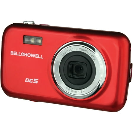 Bell+Howell DC5-R 5.0-Megapixel Fun Flix Kids Digital Camera (Best Digital Camera For Children)