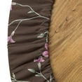thumbnail image 5 of Ambesonne Vintage Fitted Round Tablecloth, Wild Field Flowers Pattern, 40"- 44" Diameter, Mauve Taupe and Dark Brown, 5 of 5