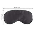 thumbnail image 1 of Silk Sleep Mask, Lightweight and Comfortable, Super Soft, Adjustable Contoured Eye Mask for Sleeping, Best Night Blindfold Eyeshade, Eye Mask with Adjustable Strap, Black, 1 of 6