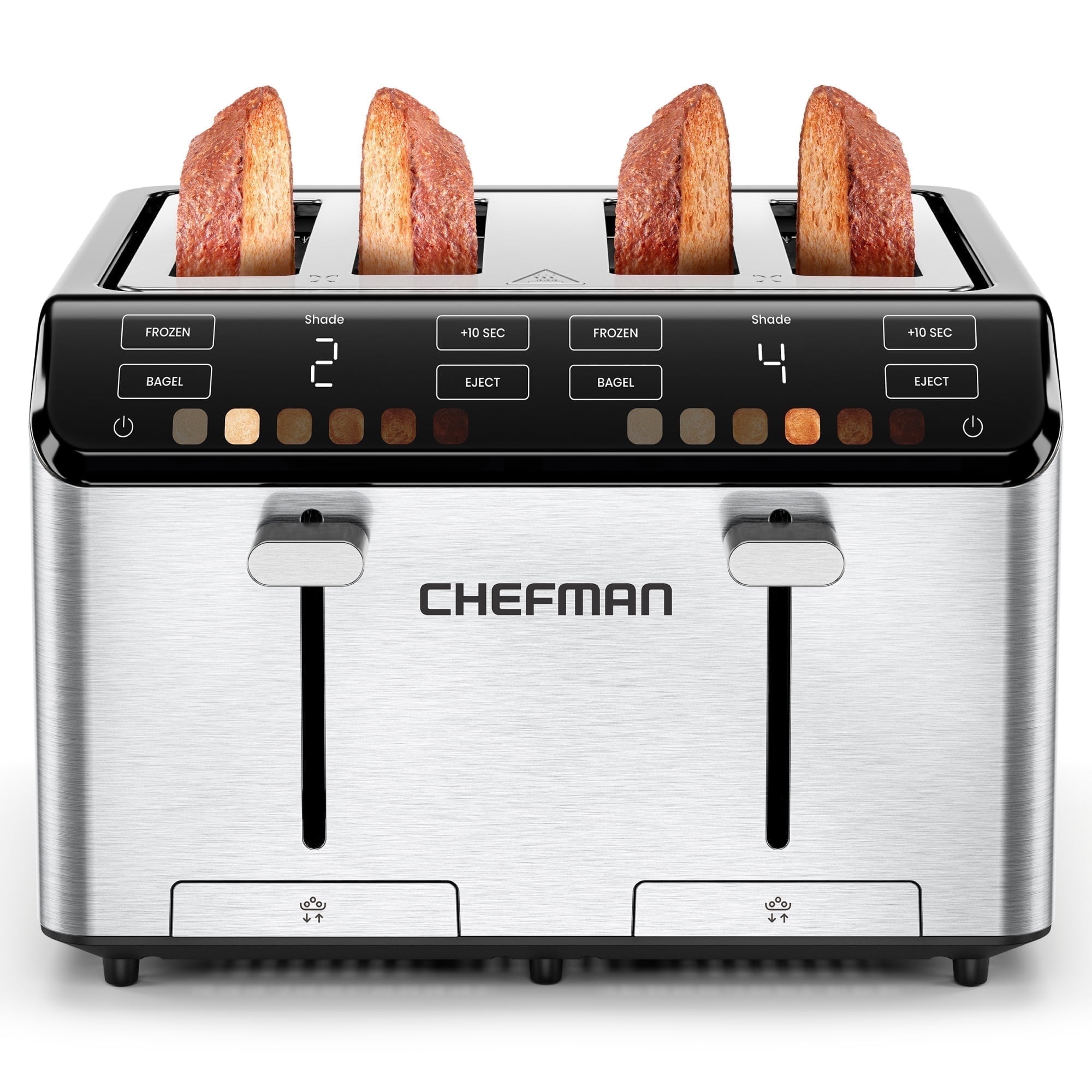 Chefman 4-Slice Touchscreen Toaster, Stainless Steel photo 1