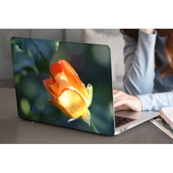 KSK KAISHEK Protective Case Hard Cover Only Compatible MacBook Pro 15"( No Touch, 2012 2013 2014 2015) Model A1398, No USB-C, No CD-ROM Flower 0494