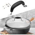 thumbnail image 2 of Ergonomic Pot Lid Handle Replacement for Skillet And Saucepan, Hole Distance 12cm, 2 of 7