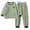 C-Green83, variant on DHFJKG Boy Girl Striped Fuzzy Winter Outfit 2 Piece Sets Long Sleeve Crewneck Pullover Elastic Waist Ankle-Tied Pants Home Relaxation Outfits For Kids 3-16 Years Old Leisure Outfit