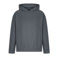 thumbnail image 4 of Chbgutlmr Hoodies for Men Long Sleeve Cropped Pullover Fall Loose Casual Plain Basic Workout Athletic Sweatshirts, 4 of 7