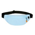 thumbnail image 1 of Minnieouse Riñonera clásica con gran apertura para teléfonos y billetera, bolso de cintura elegante y con manos libres para hombres y mujeres Bolsas de mensajero y de hombro Azul, 1 of 6