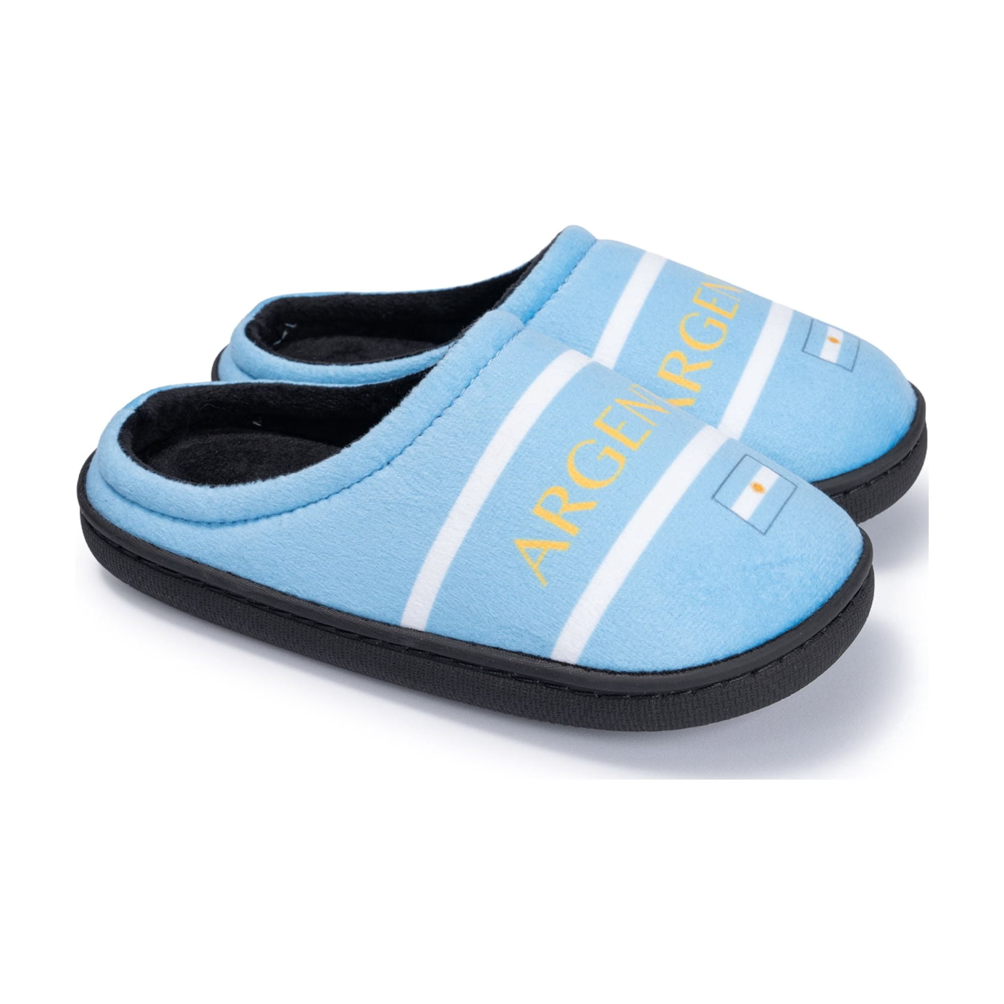 Boy's Soccer Fan Slippers – Brazil, USA, Spain, Argentina & Mexico