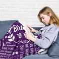 thumbnail image 6 of Birthday Gifts for Women, Birthday Gifts for Mom Sister Wife,Happy Birthday Gifts for Women Friendship Blanket 50"x 60", Gifts for Women Birthday Unique, Women Birthday Decorations Gift Ideas, 6 of 6