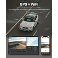 thumbnail image 6 of iZEEKER 4K Dash Cam Front and Rear Wi-Fi GPS, 3" Touchscreen, 4K+1080P Dual Dashcam, 1 Pack, New, 6 of 10