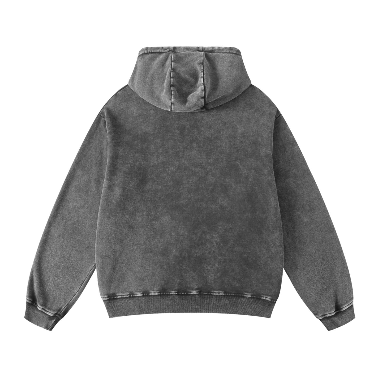 hotojiny Hoodies for Men Fall Outfits Casual Loose Long Sleeve Sweatshirts Vintage Washed Hooded Pullover Tops with Pocket