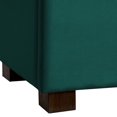 thumbnail image 3 of CorLiving Asha Small Velvet Tufted Upholstered Rectangular Indoor Ottoman with Storage, 3 of 9