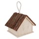 thumbnail image 3 of Casa para pájaros hecha a mano, nido para el hogar para pájaros de madera de gran tamaño y alta resistencia, 3 of 8