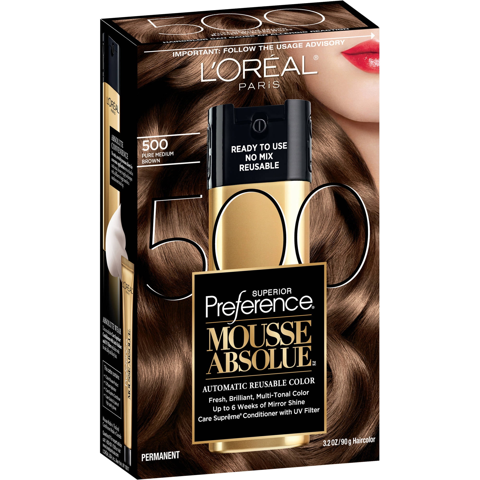 L Oreal Mousse Absolue Color Chart