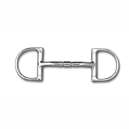 Myler Level 2 English Dee Mullen Barrel Stainless Bit With O Hooks