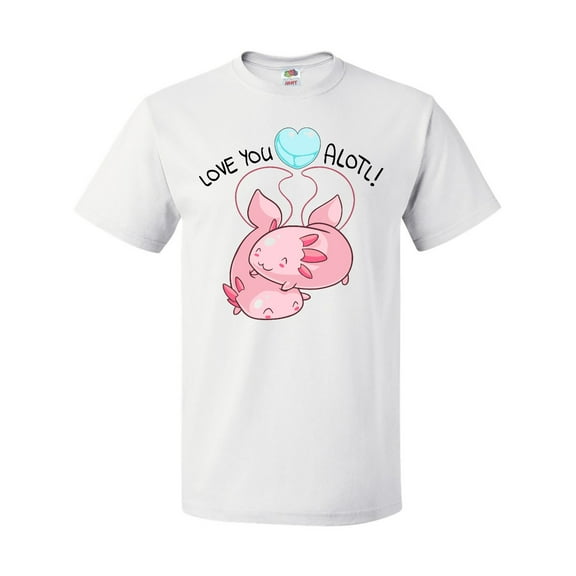 Inktastic Love You Alotl Cute Axolotl Valentines T-Shirt