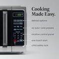 thumbnail image 3 of Farberware Countertop Microwave 900 Watts, 0.9 Cu. Ft. - Microwave Oven With LED Lighting and Child Lock - Perfect for Apartments and Dorms - Easy Clean Stainless Steel, 3 of 5