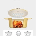 thumbnail image 3 of Ceramic Enamel Pot Household Soup Pot Stew Pot Induction Cooker Casserole Ceramic Casserole Non-stick Pot, 3 of 5