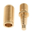 thumbnail image 3 of yotijar 5X Pool Cue Joint Screw Billiard Extension Screws Part Brass Billiard Cue Screw, 3 of 8