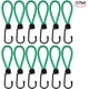 thumbnail image 2 of Gancho elástico de 12 piezas, gancho elástico para lona, ​​cuerdas elásticas elásticas para acampar con gancho, correa elástica para lonas TUNC Sencillez, 2 of 5