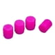 thumbnail image 4 of 4x tapas de aire luminosas fluorescentes, cubierta rueda, tapas de vástago de válvula de neumático para camiones, SUV, accesorios , Rosado 4 piezas rosa Yotijar Cubierta de válvula de neumático, 4 of 7