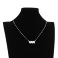 thumbnail image 3 of Couple Fashion Classic Gold Number Necklace Accessories Clavicle Pendant Necklace---Product code 50456, 3 of 4