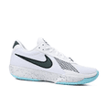 thumbnail image 4 of Zapatillas de baloncesto Nike Air Zoom GT Cut Academy de caña baja para hombre y mujer, antideslizantes y con absorción de impactos, en color blanco y azul, 4 of 5