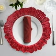 thumbnail image 4 of Allgala 13-Inch 6-Pack Heavy Quality Round Charger Plates-Reef Red-Hd80339, 4 of 4