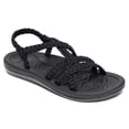 thumbnail image 1 of MEGNYA Comfortable Summer Hiking Sandals for Ladies, Arch Support Rubber Sole Slide Sandals for walking, Lightweigh Warerproof Beach Sandals for Pool Water Travel Black Size 8, 1 of 9
