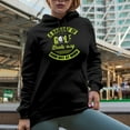 thumbnail image 2 of A Bad Day of Golf Beats Any Good Day at Work Quote with Ball, Golf Player, Golfing or Golfer Themed Merch Gift, Black Hooded Sweatshirt or Hoodie, Medium, 2 of 5
