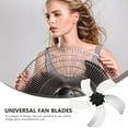 thumbnail image 2 of 5-Pack Replacement Floor Fan Blades for Pedestal Stand Fans, Aluminum Alloy, Quiet Cooling Indoor Fan Blades, 2 of 6