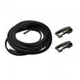 thumbnail image 4 of Elastic No Need Tie Shoe Laces Tie of Less Shoe Laces for Climbing Biking Walkin Black Lace Black, 4 of 8