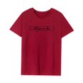 thumbnail image 3 of Camiseta básica para mujer, camiseta ligera y suave con cuello redondo, camisetas de verano para viajes, senderismo, uso diario XL, 3 of 8