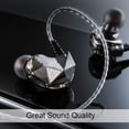 thumbnail image 3 of Auriculares con cable QKZ AK2 de 3,5 mm, intrauditivos, para música, deportivos, 3 of 8