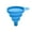 Blue, variant on 5D DIY Diamond OF Painting Small Bead Container Inlay Tool DIY Diamond Painting Kit Adult Funnel Drill Silicone Foldable Funnel Small Caliber Retractable Folding Funnel Water Bottle Liquid Transfer