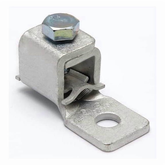 Burndy MechConn,Copper,1/4 in,Slotted KPA4CTP