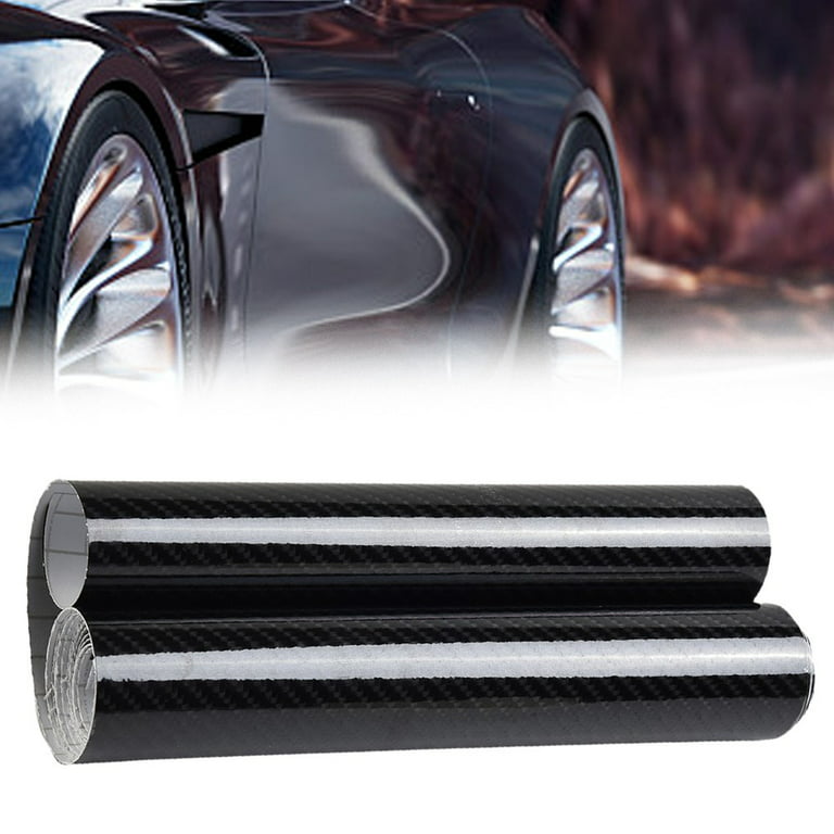 Car Accessories 7D Glossy Carbon Fiber Vinyl Film Car Interior Wrap  Stickers