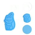 thumbnail image 3 of Unique Bargains 1 Pc Cartoon Bath Brush Body Scrubber for Bathroom 4.33"x2.56"x0.79" Blue, 3 of 7