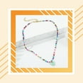 thumbnail image 2 of Guardurnaity Gargantilla colgante ajustable con cuentas para collar, colgante de cuello bohemio, joyería para vacaciones en la playa, decoración Ropa, zapatos y accesorios Miscelánea tipo 6, 2 of 6