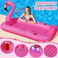 thumbnail image 3 of Tumbona inflable para bronceado y piscina Float LanAqua Flamingo 2025, 3 of 8